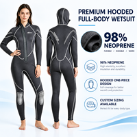 Combinaison de plongée en néoprène 3 mm pour femme avec logo personnalisé, impression par sublimation, manches longues, pour snorkeling, surf et plongée, faible MOQ, directement de l'usine