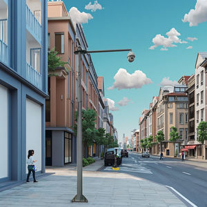 4 מ 'מגולוון צינור פלדה עבור ציוד קבוע צבע מותאם אישית - Product Image 5