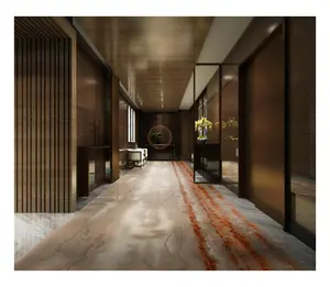 Thảm nhà máy chống cháy sang trọng Nylon in Thảm sang trọng 5 sao sảnh khách sạn hành lang hành lang Runner thảm - Product Image 1