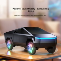 Speaker Bluetooth Tesla Cybertruck Model Mobil Keren Ukuran Mini Bahan Plastik Buatan Cina, Barang Baru Impor Lintas Negara