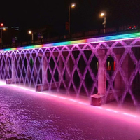 Rideau d'eau numérique à LED synchronisé avec la lumière, pour spectacles nocturnes, vente chaude 2026