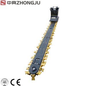 Excavatrice ferroviaire avec sous-coupeuse de ballast pour l'élimination du ballast endommagé sous la voie ferrée – Fourniture directe usine - Product Image 1