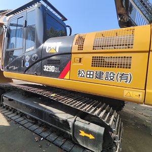 Pelle hydraulique sur chenilles Caterpillar 329D2L d'occasion Original pour machine de construction à usage intensif Made USA Motor Pump Diesel - Product Image 6