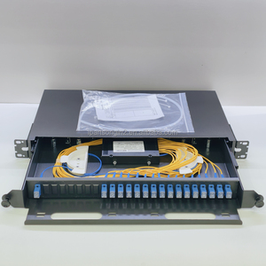 Suministro de Fábrica: Rack Metálico 1U con Divisor Óptico SC/UPC de 16 Canales Integrado en Caja ABS para Montaje en Rack, 1*16 SC/UPC, para Gabinete de Servidor - Product Image 1