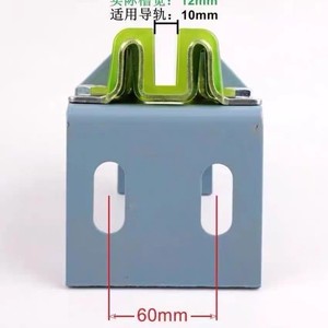 Mitsubishi Elevator Guide <b>Shoe</b> <b>Liner</b> 10mm Track 60mm Width For Construction Elevator Accessories - Product Image 1