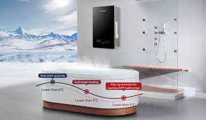 Chaudière à gaz à condensation murale 24 kW pour chauffage domestique avec contrôle par application, fabriquée en Chine - Product Image 3