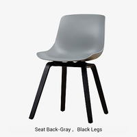ODM Sillas Comedor 46*51*81cm Stuhl Cadeiras Modernas Brancas Chaises de cafétéria de salle à manger blanches