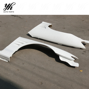 Guardabarros Delanteros de Fibra de Vidrio Blanco de Alta Calidad (Par) para S15, Marca YH, Personalizados para Auto, 1 Año de Garantía - Product Image 5