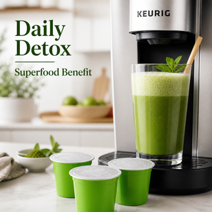 Cápsulas de Matcha de Energía Limpia Compatibles con Máquinas Keurig 2.0, Cápsulas de Té Verde Orgánico Rico en L-Teanina al por Mayor - Product Image 3