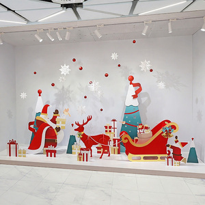 อุปกรณ์ประกอบฉากแสดงหน้าต่างร้านค้าขายปลีกอุปกรณ์ประกอบฉากแสดงเลื่อนลากกวาง - Product Image 1