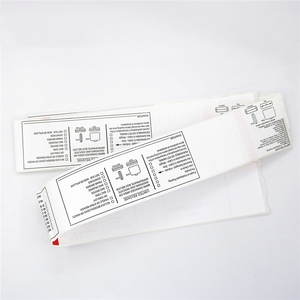 Étiquettes de bagages de voyage en papier thermique personnalisées avec logo imprimé en gros - Product Image 3