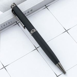 Wholesale 1.0Mm Black Rubber-Coated Ballpoint Twist Customizable Logo Engraving Hotel Advertising Business Gift <b>Pen</b> - Product Image 4
