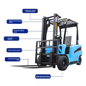 2 Tons <strong>Electric</strong> Heavy <strong>Forklift</strong> Core <strong>Parts</strong> Provide Three-year Warranty Service and 24-hour <strong>Spare</strong> <strong>Parts</strong> Delivery. - Product Image 2