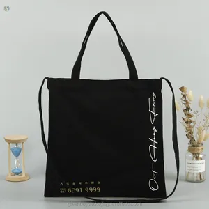 Sacs fourre-tout en toile vierge Allingrosso Borse Per Foto Di Cotone Personalizzate Sacca A Tracolla Con Chiusura Cina