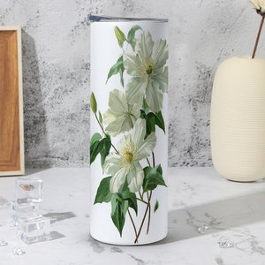 Stainless Steel Tumbler 20oz Vacuum <b>Insulated</b> Custom Printed Floral Design Portable <b>Cup</b> - Product Image 6