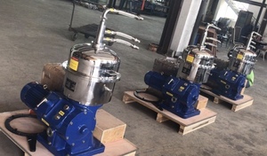 Thượng Hải nhà máy 3000 5000 10000 L/H PLC xả tự động ly tâm sữa chất béo kem tách - Product Image 5