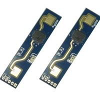 Modul Radar Sensor Kehadiran Manusia 24GHz LD2410 LD2410B LD2410C LD2450 LD2410D Output GPIO UART untuk Perangkat Pintar