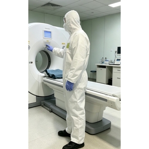 Vêtement de protection CBRN modulaire LPC-G3, écologique, avec logo et taille personnalisables, pour les hôpitaux, la sécurité <span class=keywords><strong>dentaire</strong></span> et nucléaire - Product Image 4