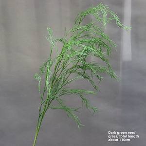 Tanaman Hias Buatan Tangan <span class=keywords><strong>LO</strong></span>-24, Pakis Asparagus Buatan, Daun Hijau Gantung, Tangkai Lentur untuk Dekorasi Pernikahan Boho Bertema Hutan - Product Image 3