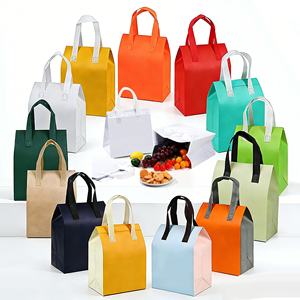 Sacs <span class=keywords><strong>de</strong></span> livraison alimentaire isothermes en gros, couleur unie, doublure en aluminium, réutilisables, étanches, avec fermeture éclair, pour livraison <span class=keywords><strong>de</strong></span> <span class=keywords><strong>repas</strong></span> - Product Image 4