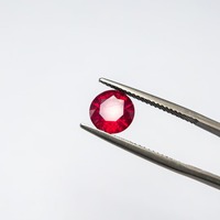 3mm-15mm Runde Laborgezüchtete Rubine Lose Edelsteine Rotes Taubenblut Maßgefertigt Auf Lager für Jubiläumsgeschenke