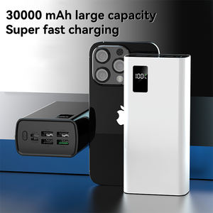 Benutzerdefiniertes Logo Digitale Anzeige 30000mAh Große Kapazität 10000mAh Tragbare Powerbank Superschnelles Laden für Alle Mobiltelefone - Product Image 5