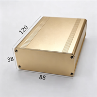 Boîtier de distribution en aluminium sur mesure IP30, fabrication CNC de tôlerie ODM/OEM, boîtier en aluminium extrudé avec excellente dissipation thermique
