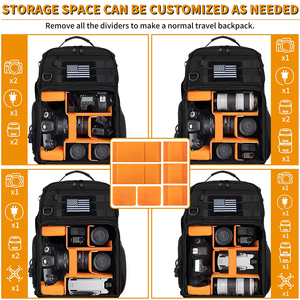 <span class=keywords><strong>Sac</strong></span> à dos étanche avec support trépied <span class=keywords><strong>pour</strong></span> <span class=keywords><strong>appareil</strong></span> <span class=keywords><strong>photo</strong></span> <span class=keywords><strong>reflex</strong></span> numérique/SLR/mirrorless, <span class=keywords><strong>sac</strong></span> à dos professionnel compatible - Product Image 5