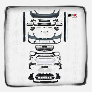 ชุดแต่งตัวถังพลาสติก PP พรีเมียม สำหรับรถยนต์ W222 S-Class ปี 18-22 อัพเกรดเป็น S65 ชุดแต่งรอบคันพลาสติก PP - Product Image 1