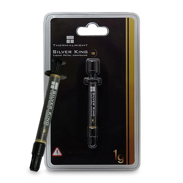 THERMALRIGHT Silver King Thermal Compound Heat Conducting Pastes Thermal Grease Is Used for CPU Laptops and Graphics Cards.