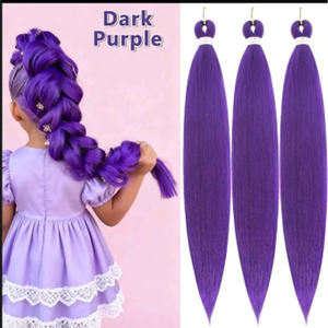 Perruque queue de cheval Anime <span class=keywords><strong>Demonslayer</strong></span> avec tresses violettes, perruques de cosplay pour équipe, divers styles de personnages, ensemble complet pour la tête - Product Image 4