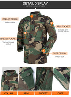 Tenues d'entraînement de combat sur le terrain, uniformes respirants en tissu ACU