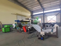 Máquina laminadora para espuma con rodillo de estampado de tela Máquina laminadora de extrusión