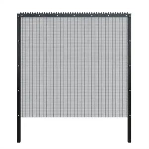 Precio de fábrica Galvanizado Clear View 358 Paneles de valla de malla densa Valla de prisión de seguridad antiescalada - Product Image 1