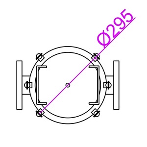 Thép không gỉ đa bộ lọc hộp mực với mặt bích mở đầu với 7x20 "Hộp mực - Product Image 2