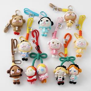 Llavero de Peluche Suave Hecho a Mano, Personalizado, con Muñeco de Peluche <span class=keywords><strong>que</strong></span> <span class=keywords><strong>Llora</strong></span>, Expresión de Llanto y Risa, Regalo - Product Image 6