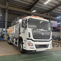 Camion de ravitaillement aérien Dongfeng 25000 litres 6x4 pour carburant de jet et kérosène aéronautique, usage aéroportuaire, 351-450 ch, 20-25 T de MVM