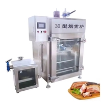 Four à fumage automatique pour aliments : machine à fumer le poisson, la viande, les saucisses, le poulet, la dinde, le saumon, le canard, le bœuf (fumage à chaud et à froid)