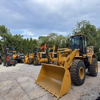 Chargeuse sur pneus CAT 966H de 6 tonnes, puissante, hydraulique, grande capacité de chargement, idéale pour le transport de pierres et la construction