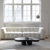 Canapé moderne minimaliste en mousse haute densité 30D compressée sous vide pour petit salon/appartement, nouveau modèle 2026 personnalisable