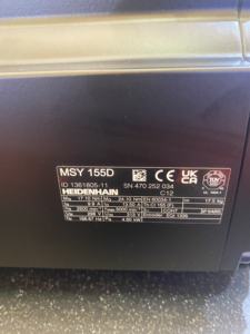 มอเตอร์ AC HEIDENHAIN รุ่น MSY 155D รหัส 1361805-11 - Product Image 2