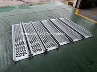Machine de formage à rouleaux pour planches de passerelle Caffold, plaque de pédale, machine de poinçonnage JH-21-160T avec pompe à moteur, roulement, engrenage