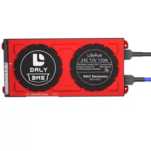 Daly-Batería de almacenamiento de energía Solar <span class=keywords><strong>BMS</strong></span> <span class=keywords><strong>LiFePO4</strong></span>, 24S, 72v, UART, <span class=keywords><strong>BMS</strong></span>, <span class=keywords><strong>LiFePO4</strong></span>, 3,2 V, 150A, con función impermeable, <span class=keywords><strong>BMS</strong></span>, <span class=keywords><strong>LiFePO4</strong></span>, 150A - Product Image 1