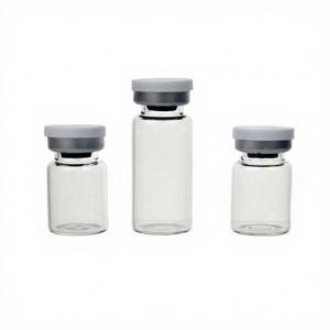 7ml Standard Clear Glass Vial Freeze Dried Powder <b>Bottle</b> Multi Color Top Cap Wholesale - Product Image 1