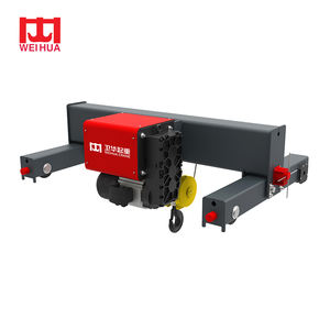 Alat Angkat Listrik Tali Kawat Berat Tahan Lama dengan Remote Control Eropa, Kapasitas Angkat 5 ton, 8 ton, 10 ton untuk <span class=keywords><strong>Crane</strong></span> Overhead - Product Image 1