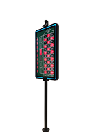 Machine de roulette double face TOPONETECH 27 pouces pour casino, écran double face 27 pouces