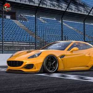 Para <span class=keywords><strong>Ferrari</strong></span> <span class=keywords><strong>California</strong></span> actualización a SD Kit de cuerpo ancho parachoques delantero parachoques trasero labio delantero rueda ceja - Product Image 2
