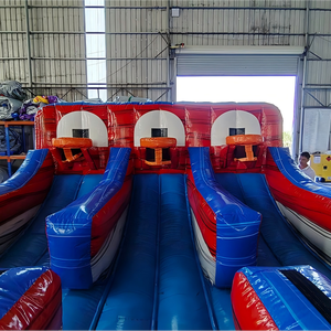 Jeu de course à la corde élastique gonflable professionnel pour les opérations d'amusement, équipements de jeu de compétition gonflables directement de l'usine - Product Image 3