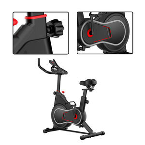 จักรยานออกกำลังกาย เงียบ เหมาะสำหรับใช้ในบ้าน รับน้ำหนักได้สูงสุด 120 กก. พร้อมที่วางโทรศัพท์ สำหรับทั้งผู้ชายและผู้หญิง - Product Image 4
