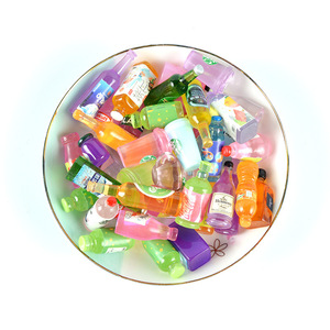 Botellas de bebidas en miniatura de resina, botellas de vino, accesorios para luces nocturnas DIY, juguetes de comida en miniatura para supermercado, casa de muñecas - Product Image 5